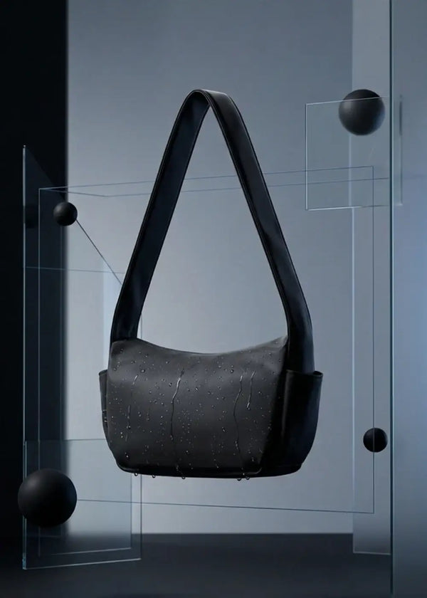 Túi Đeo Chéo Cross Bag Trượt Nước #Y2010 227 (34x22x10) Màu Đen