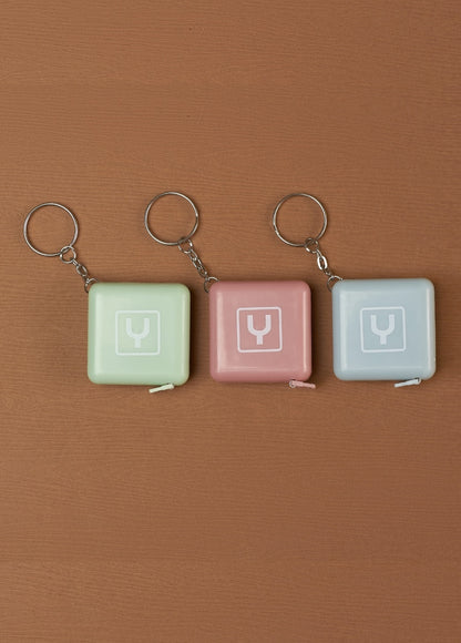 Thước Dây Mini Rút Đa Năng #Y2010 234 Xanh Ngọc Đậm