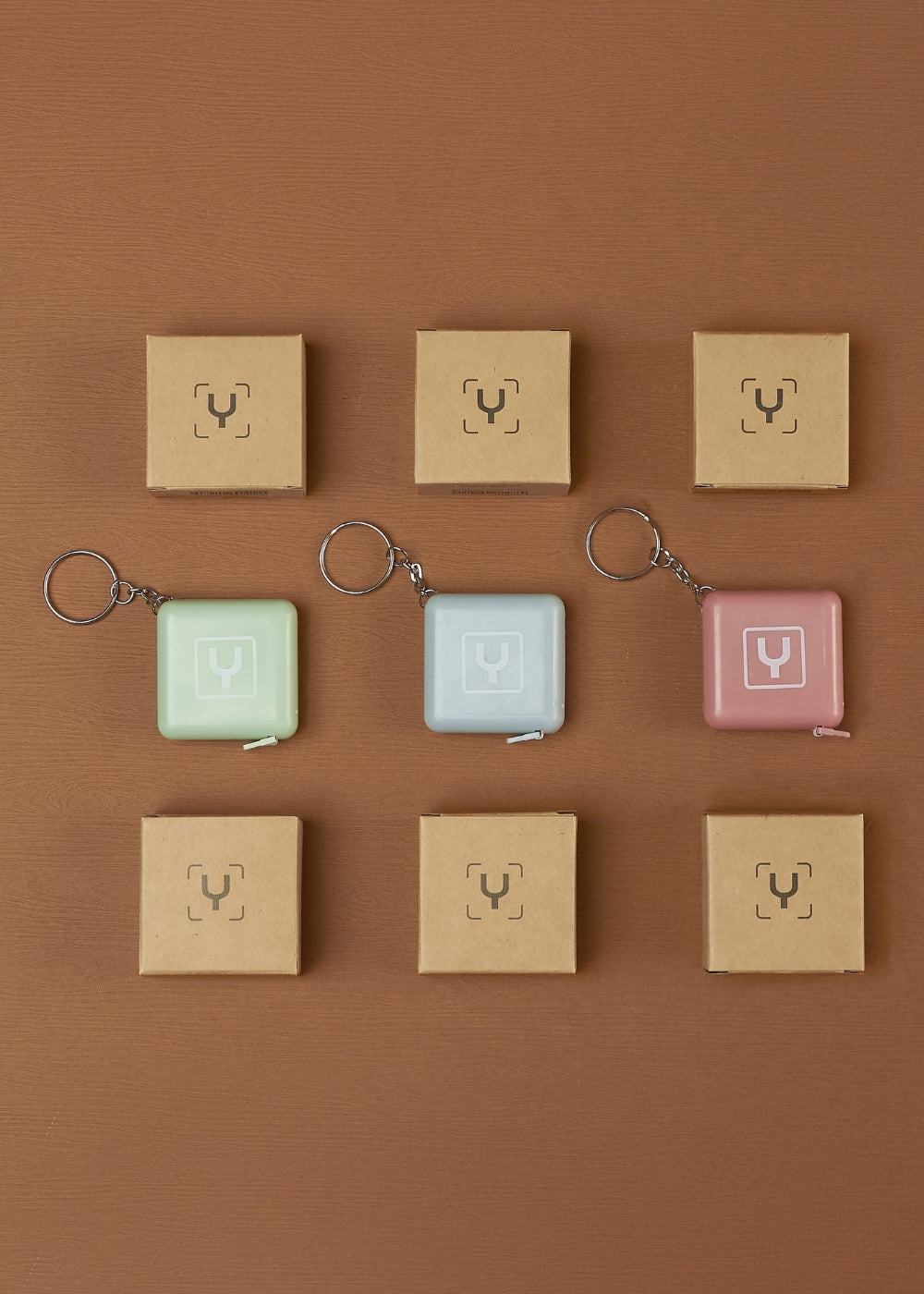 Thước Dây Mini Rút Đa Năng #Y2010 234 Xanh Ngọc Đậm