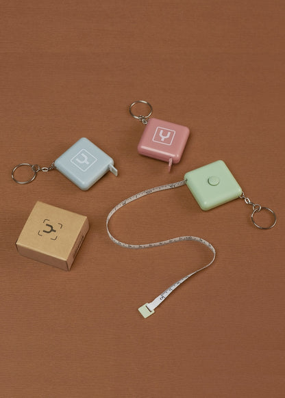 Thước Dây Mini Rút Đa Năng #Y2010 234 Xanh Ngọc Đậm