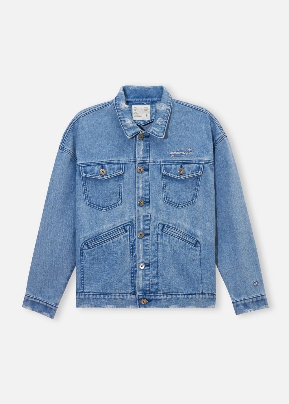 Áo Khoác Jeans Áo Khoác No Style M69 Xanh Dương