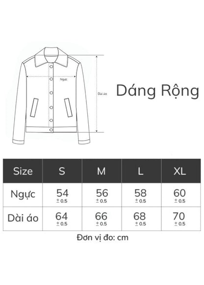 Áo Khoác Jeans Áo Khoác PREMIUM 73 Nâu