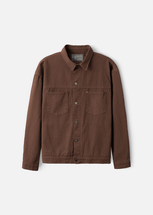 Áo Khoác Jeans Áo Khoác PREMIUM 73 Nâu Đậm