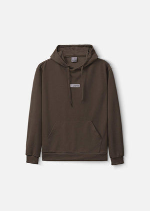 Áo Khoác Hoodie EasyCare™ Bền Nhanh khô Seventy Seven 039 Màu Nâu Đậm Dáng Ôm Vừa F2