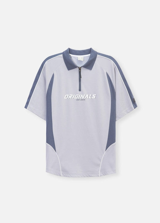 Áo Thun Cổ Polo Tay Ngắn Áo Polo Cotton Thoáng Mát Streetwear No Style M30 Xám