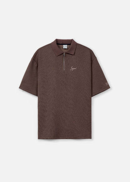 Áo Thun Cổ Polo Tay Ngắn Áo Polo No Style M128 Nâu