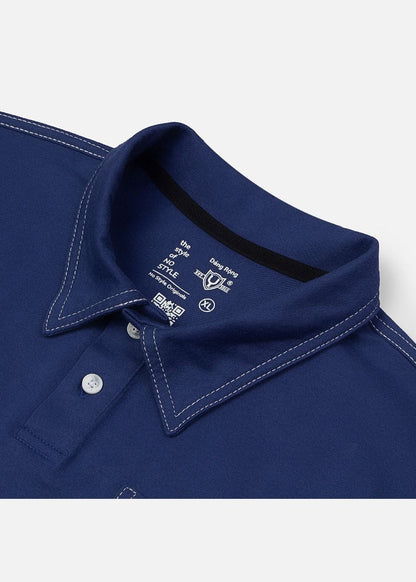 Áo Thun Cổ Polo Tay Ngắn Áo Polo No Style M27 Xanh Đen