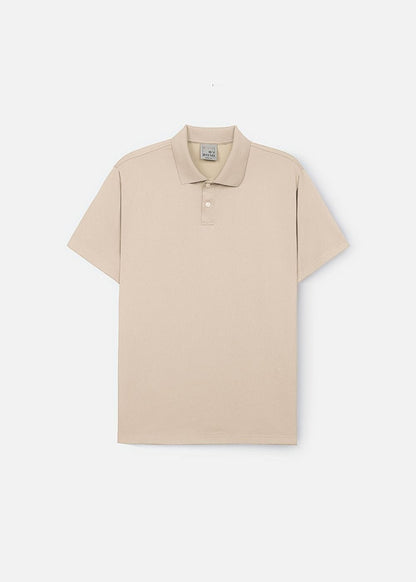 Áo Thun Cổ Polo Tay Ngắn Áo Polo Non Branded 03 Be