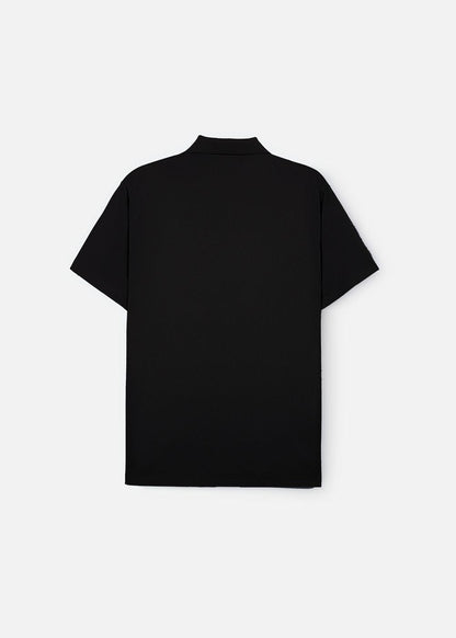 Áo Thun Cổ Polo Tay Ngắn Áo Polo Non Branded 03 Đen