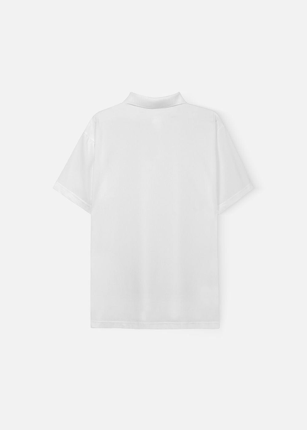 Áo Thun Cổ Polo Tay Ngắn Áo Polo Non Branded 03 Trắng