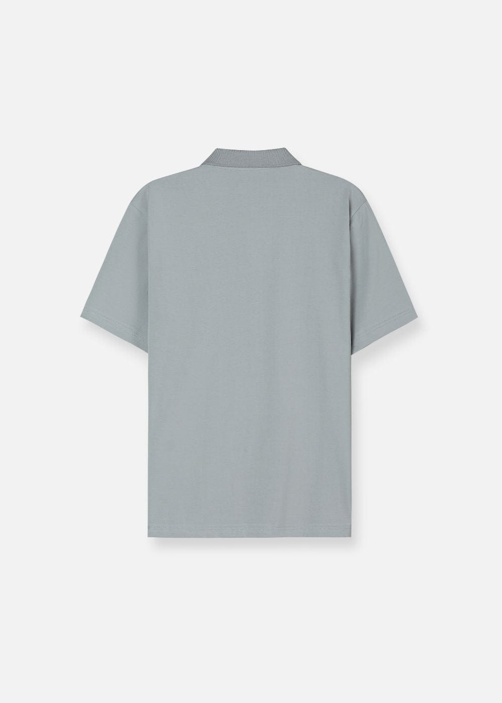 Áo Thun Cổ Polo Tay Ngắn Áo Polo Non Branded 45 Xám