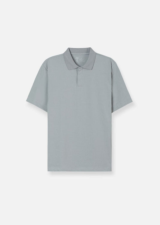 Áo Thun Cổ Polo Tay Ngắn Áo Polo Non Branded 45 Xám