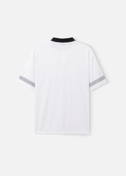 Áo Thun Cổ Polo Tay Ngắn Áo Polo Seventy Seven 17 Trắng