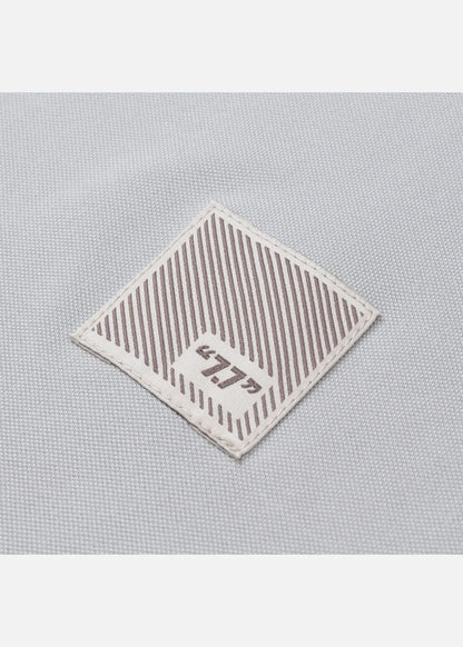 Áo Thun Cổ Polo Tay Ngắn Áo Polo Seventy Seven 19 Trắng Xám