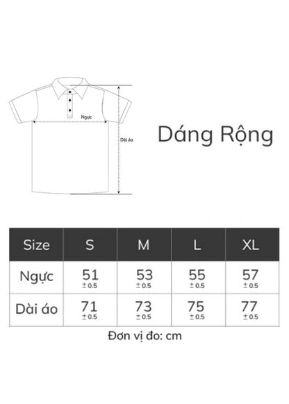Áo Thun Cổ Polo Tay Ngắn Áo Polo Tay Ngắn Họa Tiết Sọc No Style M25 Trắng Nâu