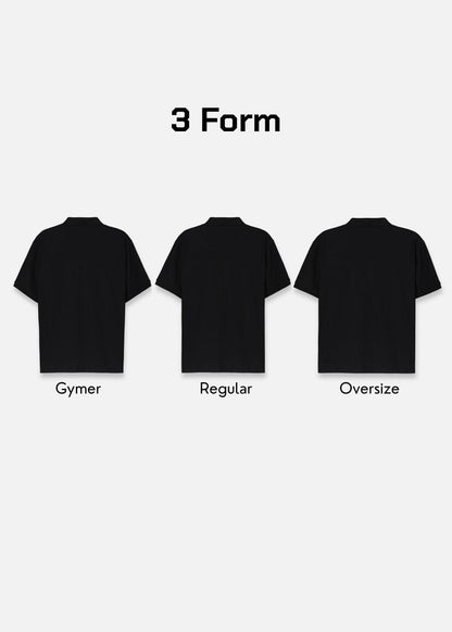 Áo Thun Cổ Polo Tay Ngắn Áo Polo The Minimalist 001 Đen