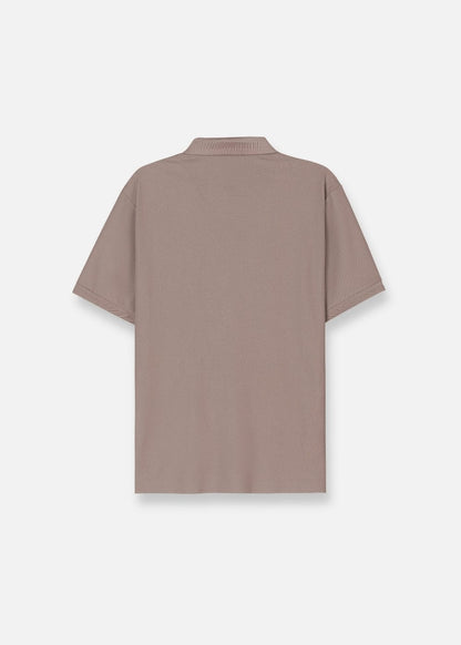 Áo Thun Cổ Polo Tay Ngắn Áo Polo The Minimalist 001 Nâu Cafe