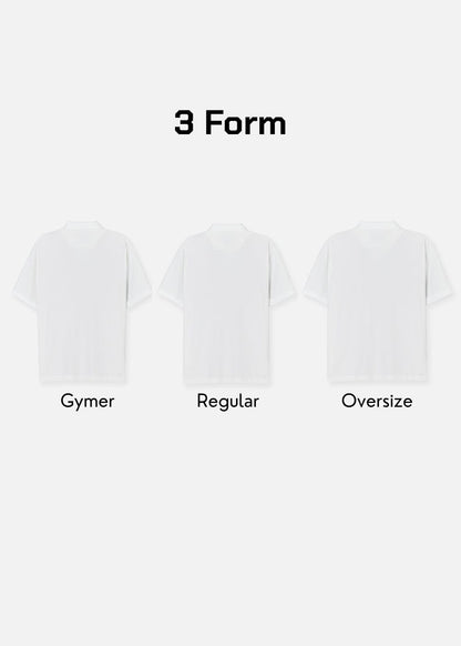 Áo Thun Cổ Polo Tay Ngắn Áo Polo The Minimalist 001 Trắng
