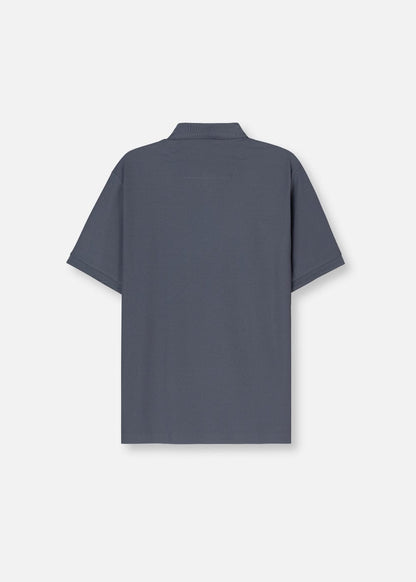 Áo Thun Cổ Polo Tay Ngắn Áo Polo The Minimalist 001 Xám Chì