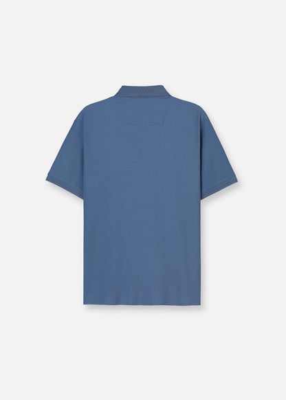 Áo Thun Cổ Polo Tay Ngắn Áo Polo The Minimalist 001 Xám Xanh
