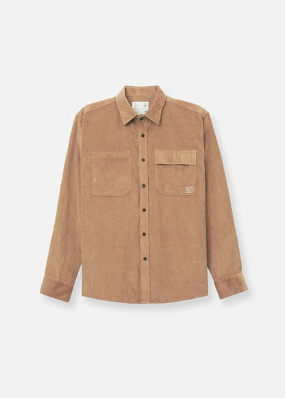 Áo Sơ Mi Tay Dài Cổ Bẻ Áo Sơ Mi No Style M65 Nâu