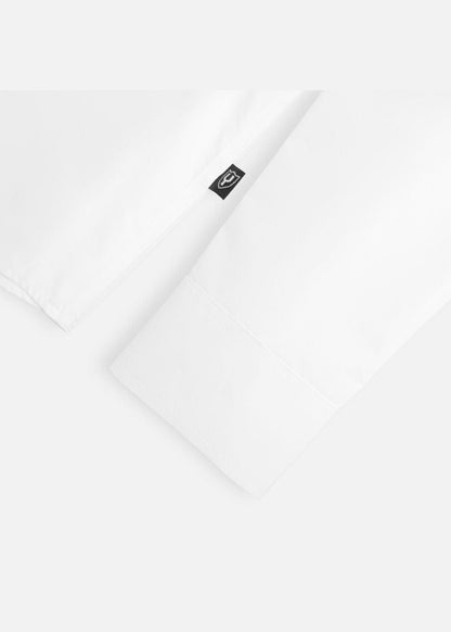 Áo Sơ Mi Tay Dài Cổ Bẻ Áo Sơ Mi Non Branded 19 Trắng