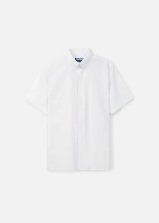 Áo Sơ Mi Modal Mềm Mịn Ít Nhăn Non Branded 33 Trắng - YaMe.vn