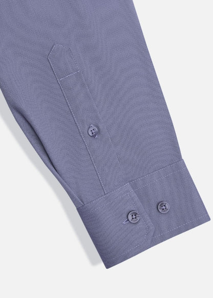 Áo Sơ Mi Tay Dài Cổ Bẻ Áo Sơ Mi Non-Iron 01 Xám Đậm