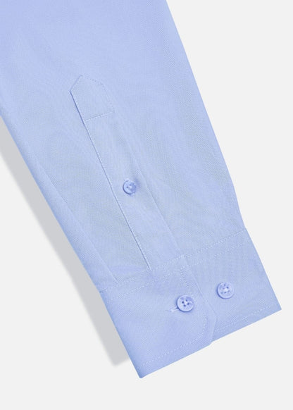 Áo Sơ Mi Tay Dài Cổ Bẻ Áo Sơ Mi Non-Iron 01 Xanh Dương