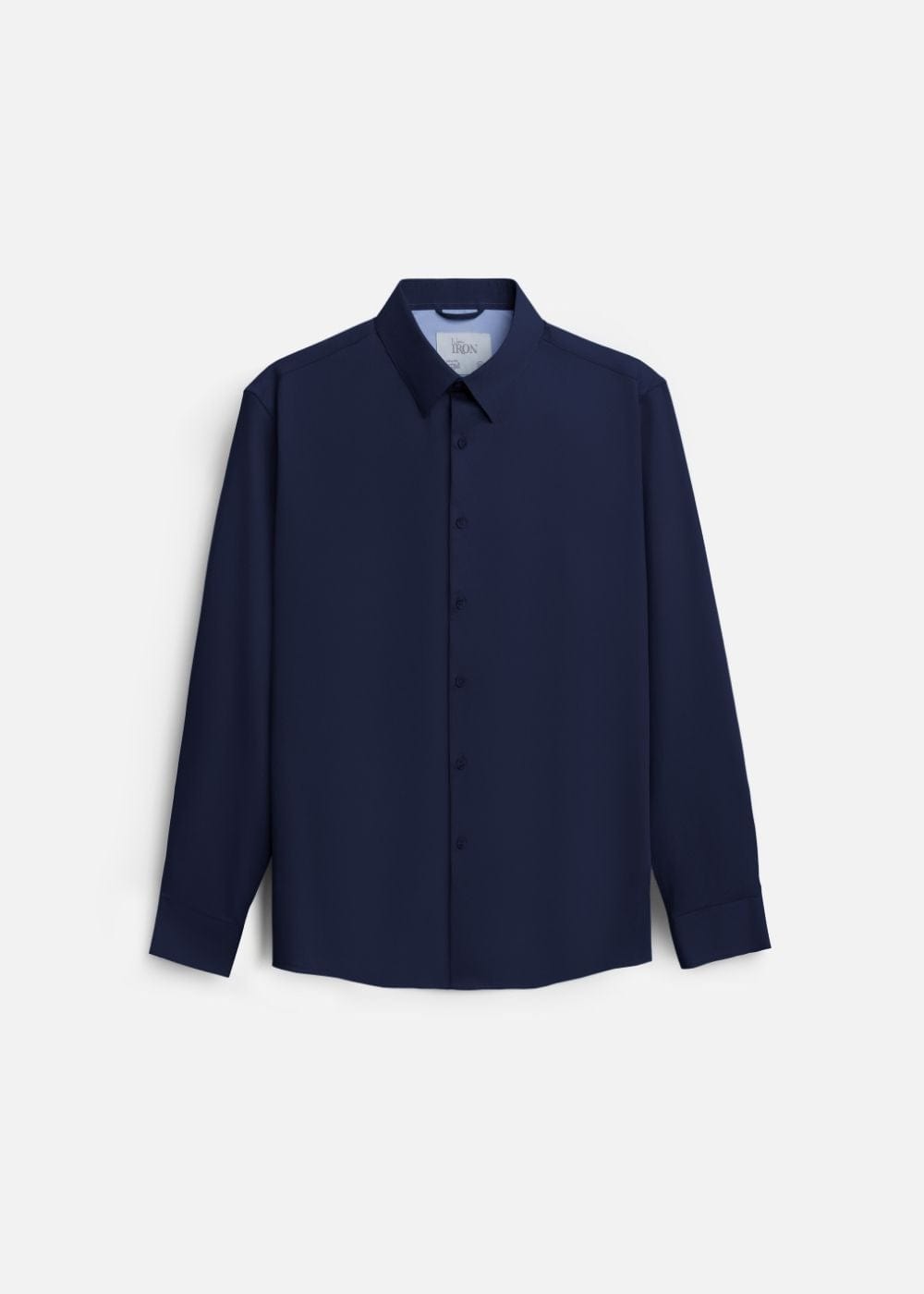Áo Sơ Mi Tay Dài Cổ Bẻ Áo Sơ Mi Non-Iron 01 Xanh Đen