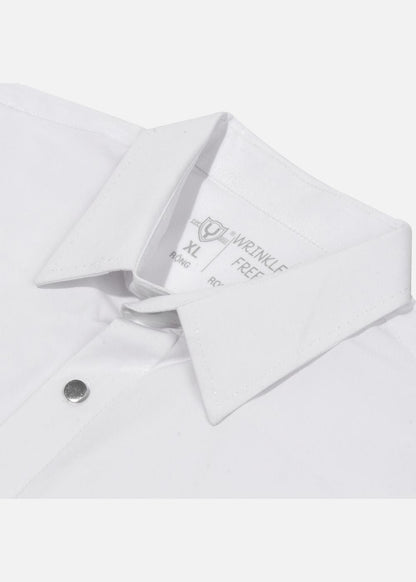 Áo Sơ Mi Tay Dài Cổ Bẻ Áo Sơ Mi Non-Iron 03 Trắng