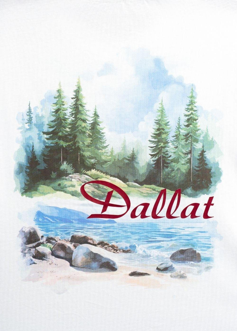 Áo Thun “ Đallat Sea” No Style M207 Trắng - YaMe.vn