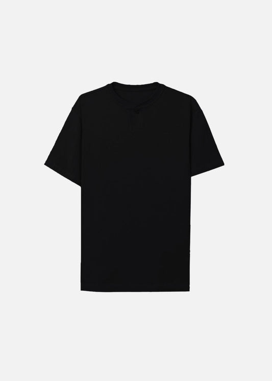 Áo Thun Cổ Tròn Tay Ngắn Áo Thun Cool Touch 07 Đen