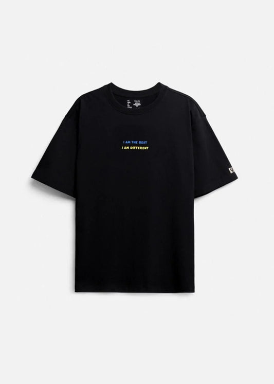 Áo Thun Cartoon Cotton Co Giãn No Style 08 Đen - YaMe.vn