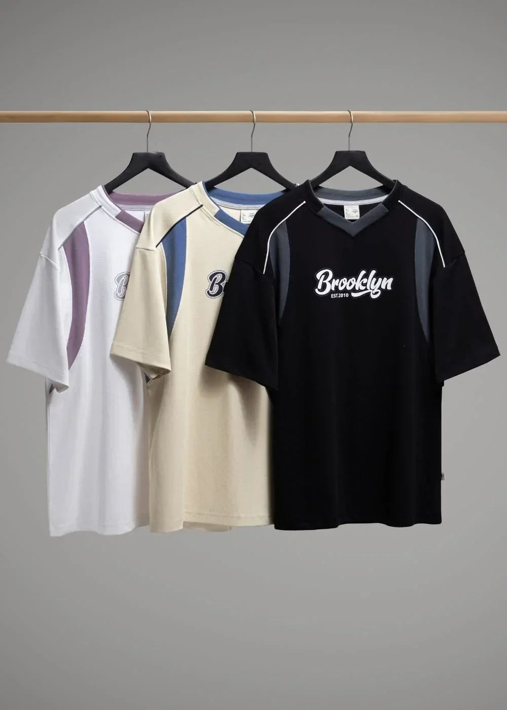 Áo Thun Tay Ngắn Mềm Mại Ít Nhăn No Style M211 Be - YaMe.vn