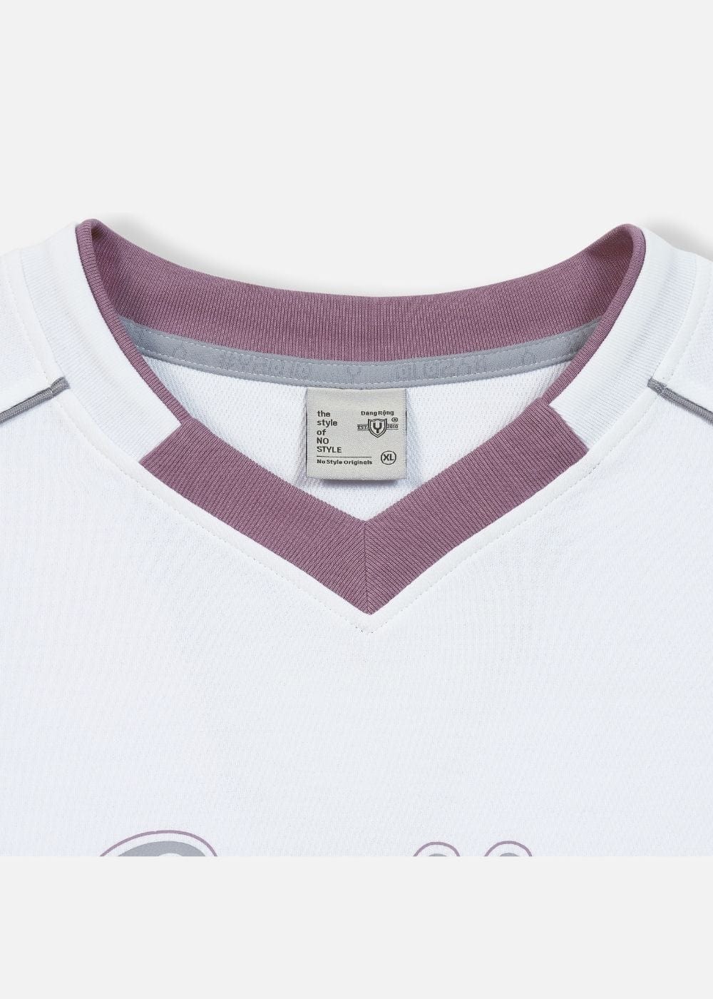Áo Thun Cổ Tròn Tay Ngắn Áo Thun No Style M122 Trắng