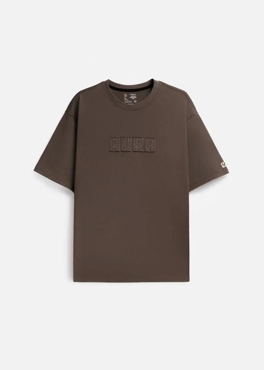Áo Thun Aura Cotton Mềm Mại No Style M13 Nâu Nâu Đậm - YaMe.vn