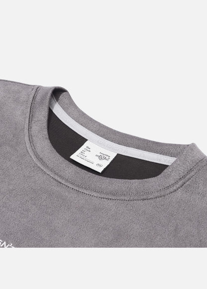 Áo Thun Cổ Tròn Tay Ngắn Áo Thun No Style M14 Xám