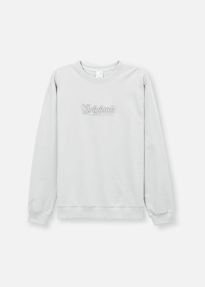 Áo Thun Tay Dài Áo Thun No Style M19 Xám Ghi