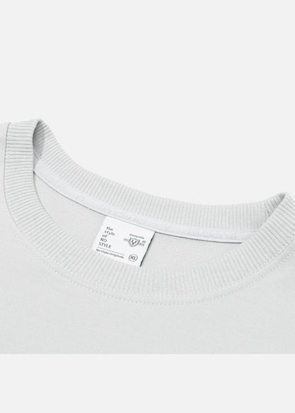 Áo Thun Tay Dài Áo Thun No Style M19 Xám Ghi