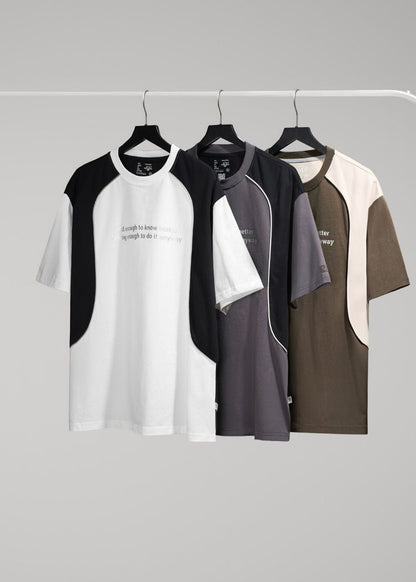 Áo Thun Cổ Tròn Tay Ngắn Áo Thun No Style M2 Xám