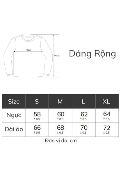 Áo Thun Tay Dài Áo Thun No Style M20 Đỏ
