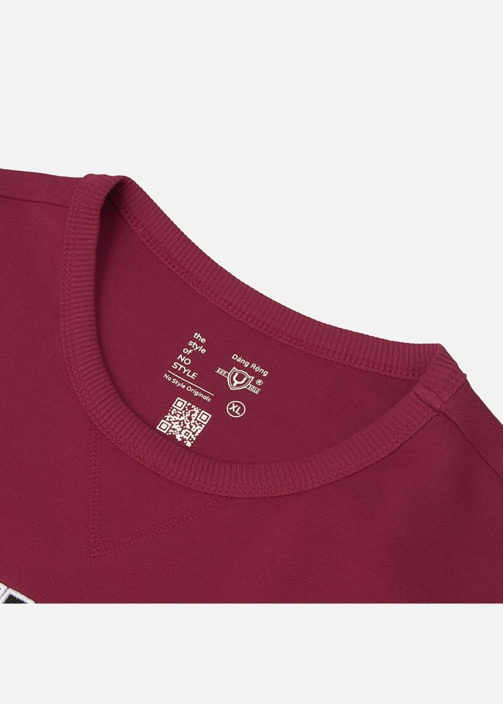 Áo Thun Tay Dài Áo Thun No Style M20 Đỏ