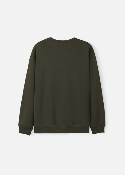 Áo Thun Tay Dài Áo Thun No Style M20 Xanh Rêu