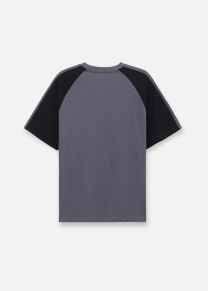 Áo Thun Cổ Tròn Tay Ngắn Áo Thun No Style M4 Xám Đen