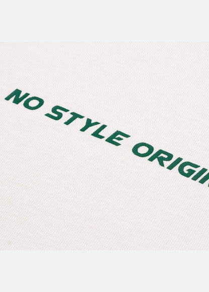 Áo Thun Cổ Tròn Tay Ngắn Áo Thun No Style M5 Kem Rêu