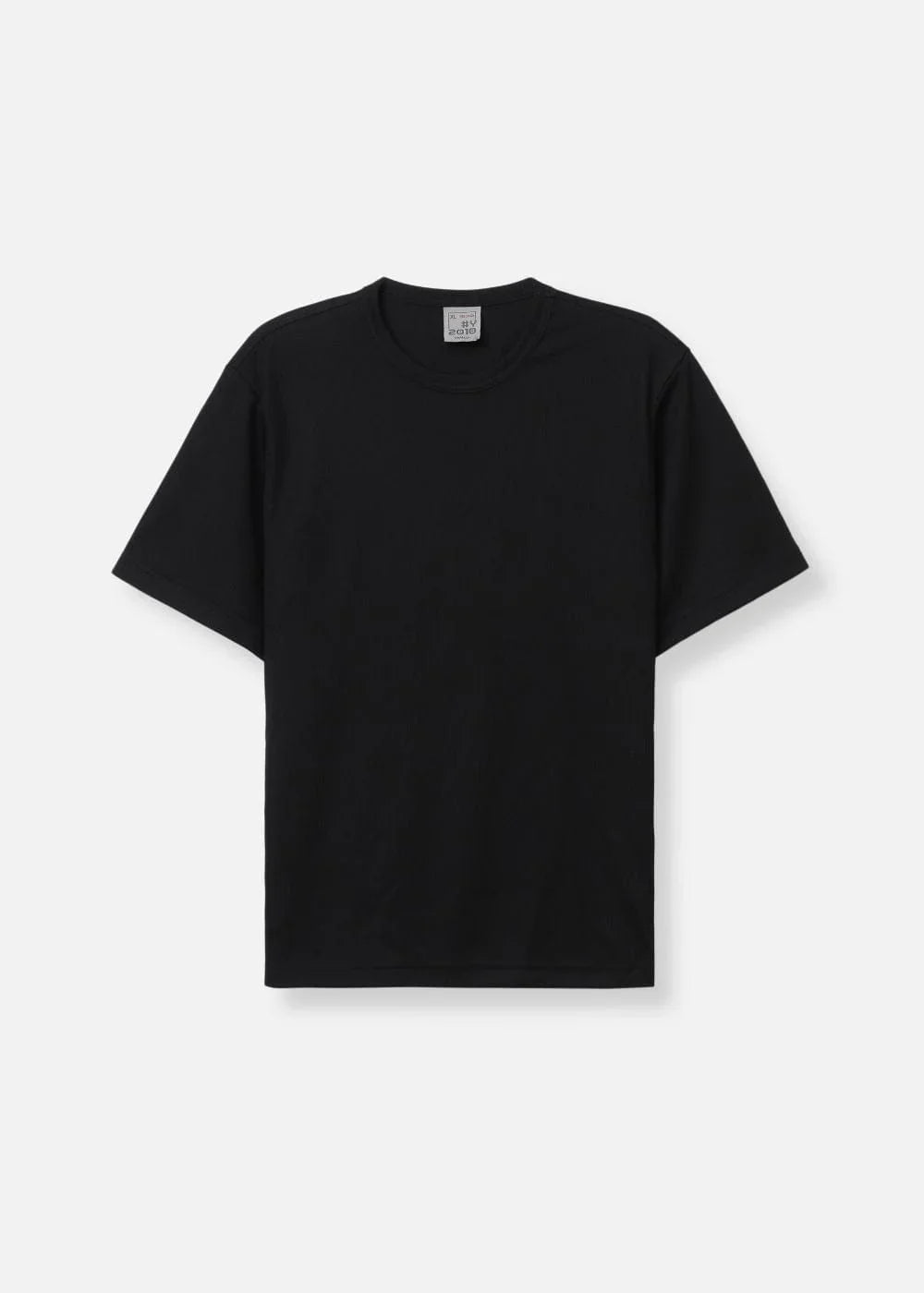 Áo Thun Waffle Thoáng Mát Non Branded 01 Đen - YaMe.vn