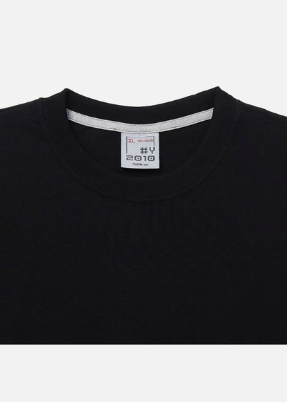 Áo Thun Cổ Tròn Tay Ngắn Áo Thun Non Branded 39 Đen
