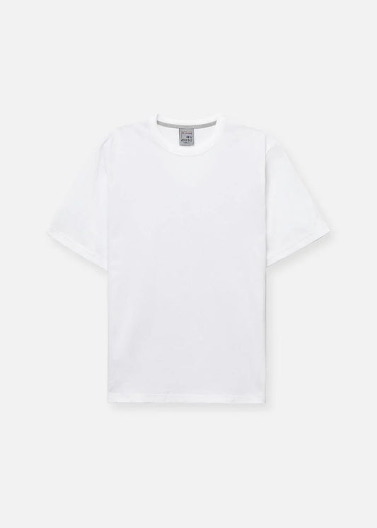 Áo Thun Cotton Wash Siêu Mềm Non Branded 39 Trắng - YaMe.vn