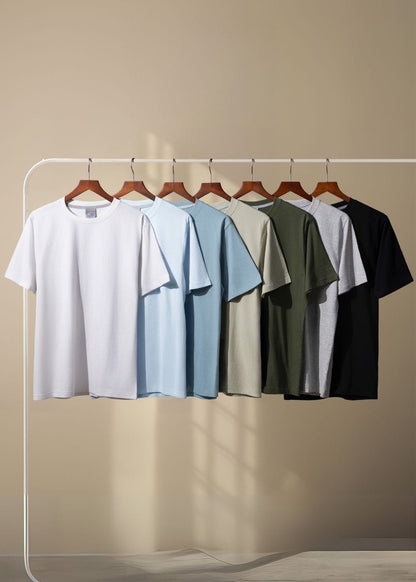 Áo Thun Cổ Tròn Tay Ngắn Áo Thun Non Branded 39 Trắng
